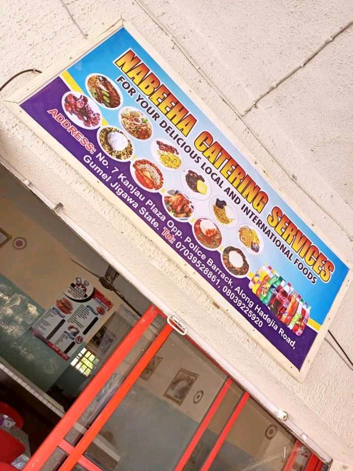 Nabeeha Catering and Services Restaurant at Kanjau Plaza Gumel. photo 3